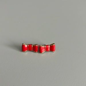 Kate Spade delicate bow earrings